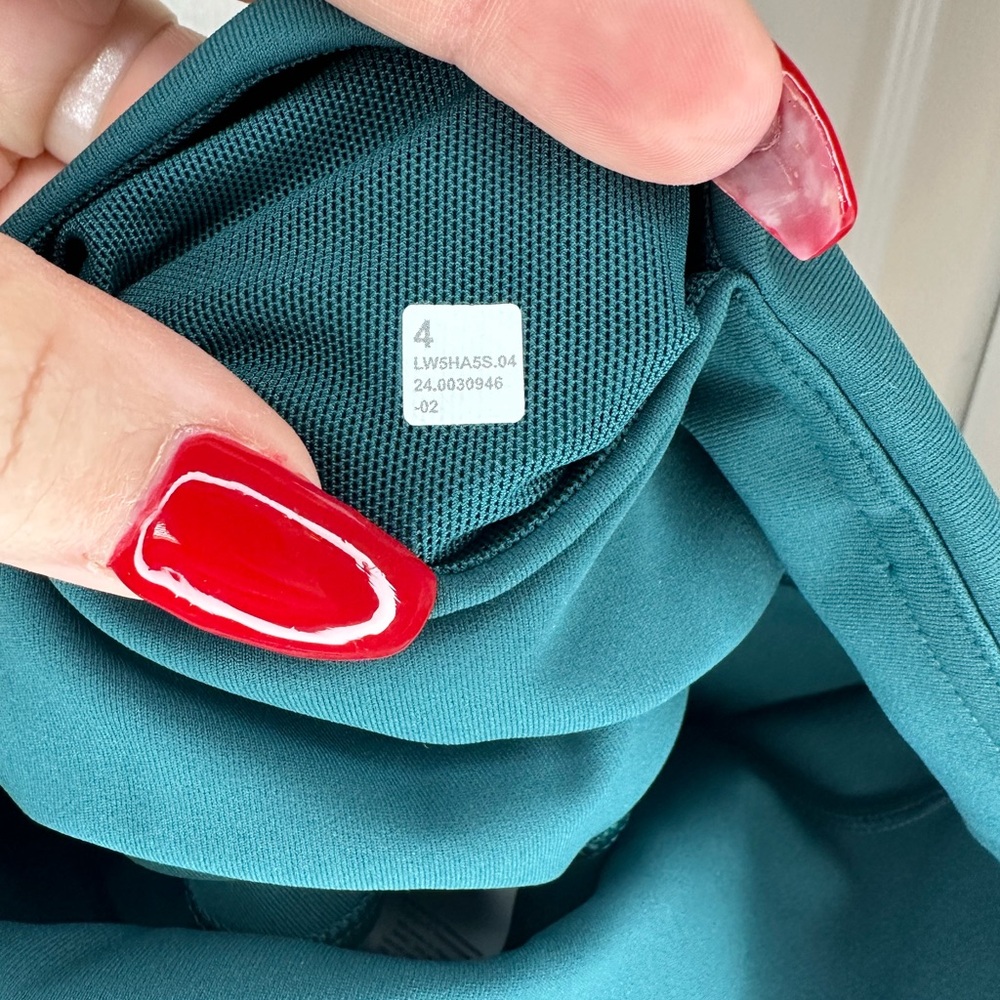 NWOT Lululemon Wunder Under Luxtreme High-rise Tight 25” Storm Teal - Picture 8 of 8